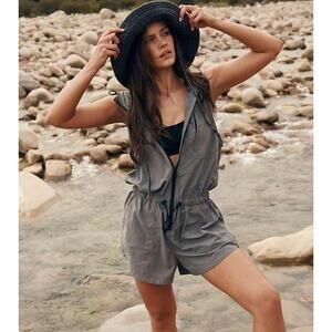 Free People Hike And Race Runsie xs Shorts NWOT